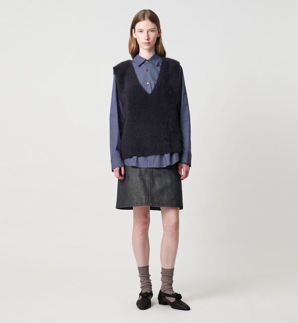 STEVEN ALAN「＜Steven Alan＞コットン デニム ミニスカート」|スカート|