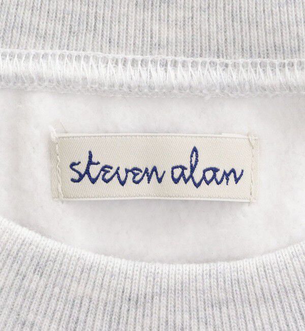 STEVEN ALAN「＜Steven Alan＞ キモウ ウラケ セットイン クルーネック スウェット」|スウェット・ジャージ|