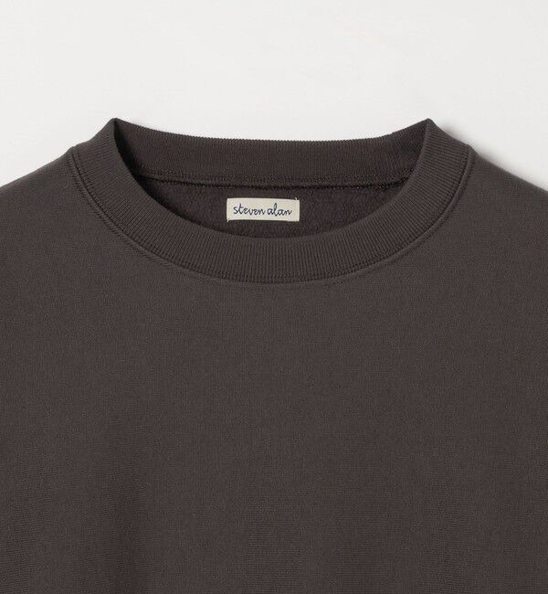 STEVEN ALAN「＜Steven Alan＞ キモウ ウラケ セットイン クルーネック スウェット」|スウェット・ジャージ|
