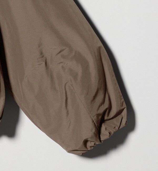 BEAUTY&YOUTH UNITED ARROWS「ポリエステルブレンド ノーカラーバルーンジップブルゾン」|ブルゾン・スタジャン|