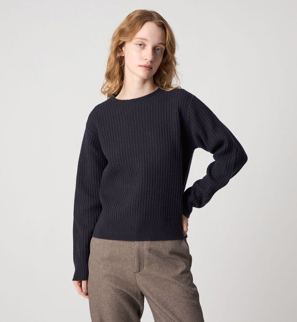 STEVEN ALAN「＜Steven Alan＞ウール リブ プルオーバー ニット」|ニット・セーター|