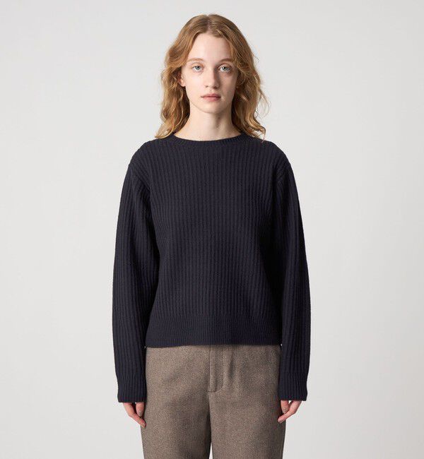 STEVEN ALAN「＜Steven Alan＞ウール リブ プルオーバー ニット」|ニット・セーター|