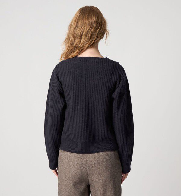 STEVEN ALAN「＜Steven Alan＞ウール リブ プルオーバー ニット」|ニット・セーター|