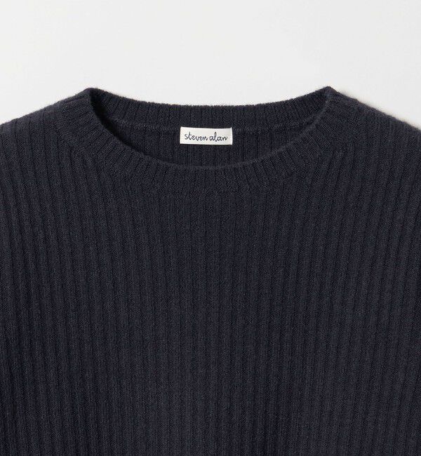 STEVEN ALAN「＜Steven Alan＞ウール リブ プルオーバー ニット」|ニット・セーター|