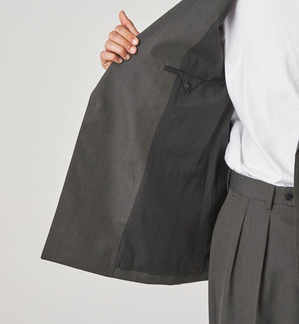 STEVEN ALAN「＜Steven Alan＞ ウール オックスフォード ダブルブレステッド 6B ジャケット」|テーラードジャケット|