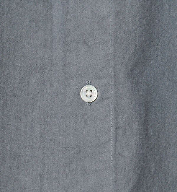 STEVEN ALAN「＜Steven Alan＞ ガーメントダイ ポプリン レギュラーカラー シャツ LOOSE」|シャツ・ブラウス|