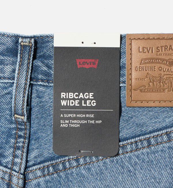 BEAUTY&YOUTH UNITED ARROWS「＜Levi&rsquo;s＞RIBCAGE ワイドデニムパンツ」|デニム|