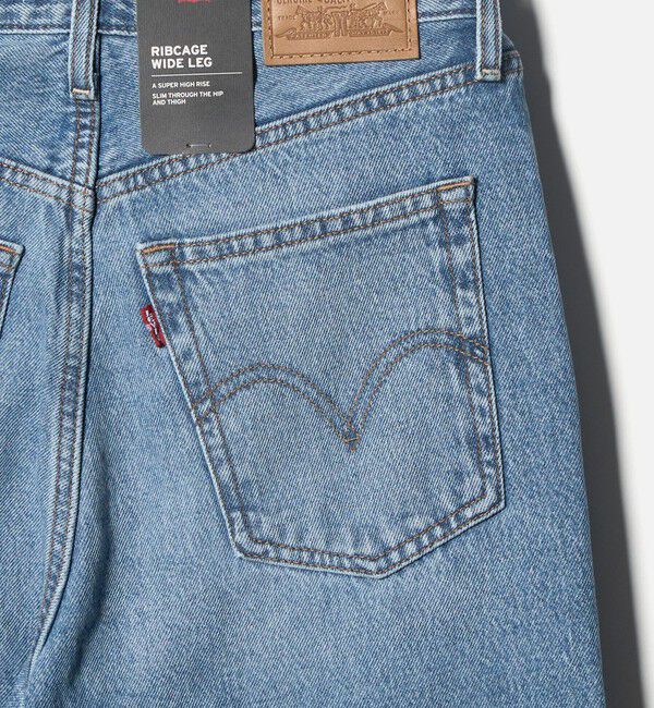 BEAUTY&YOUTH UNITED ARROWS「＜Levi&rsquo;s＞RIBCAGE ワイドデニムパンツ」|デニム|