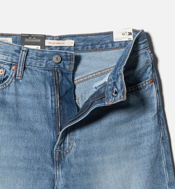 BEAUTY&YOUTH UNITED ARROWS「＜Levi&rsquo;s＞RIBCAGE ワイドデニムパンツ」|デニム|