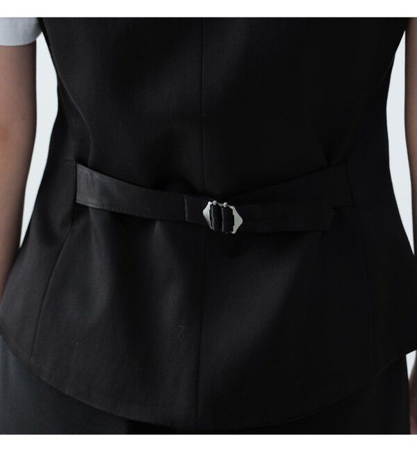 Demi-Luxe BEAMS 「AK+1 / スーパーブラック ベスト」|ダウン|