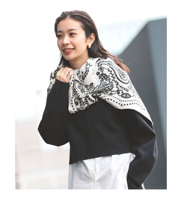 Demi-Luxe BEAMS 「manipuri / バンダナ ストール」|ストール|