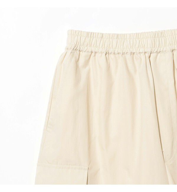 Ray BEAMS 「ストラップ カーゴ ワイド パンツ」|チノ|