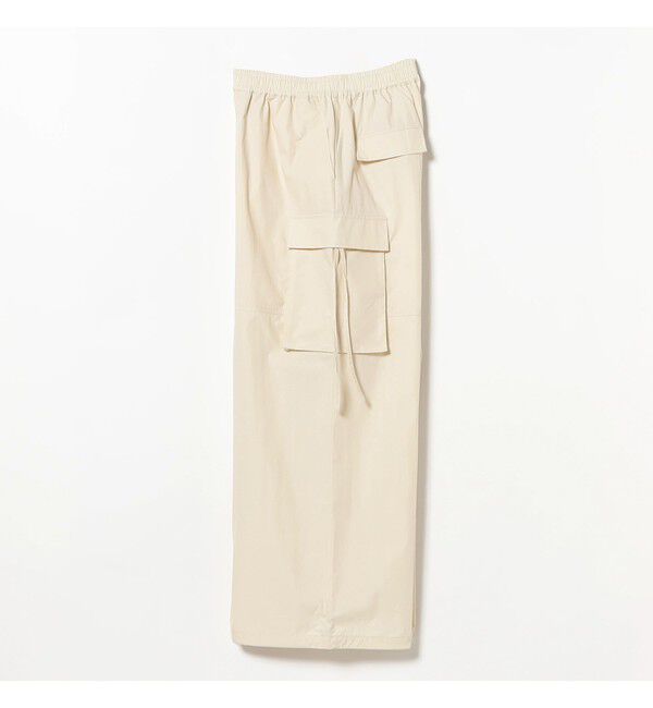 Ray BEAMS 「ストラップ カーゴ ワイド パンツ」|チノ|