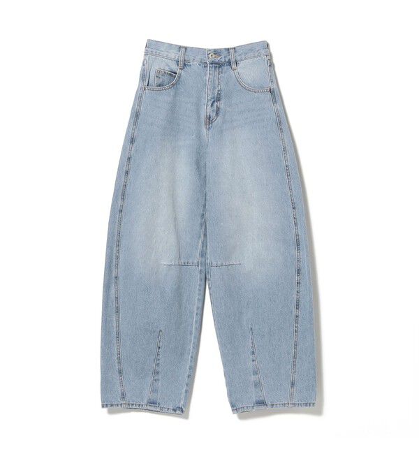 Ray BEAMS 「デニム バレル パンツ」|デニム|