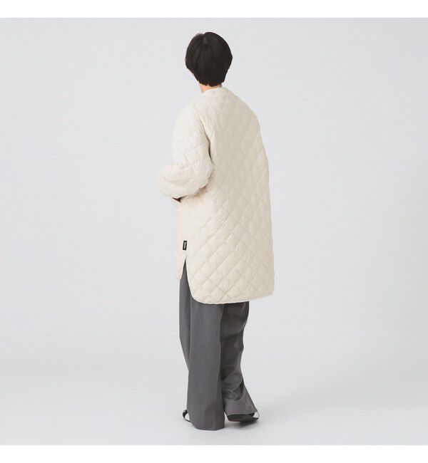 Ray BEAMS 「GYMPHLEX / キルト ダウン コート」|ダッフルコート|