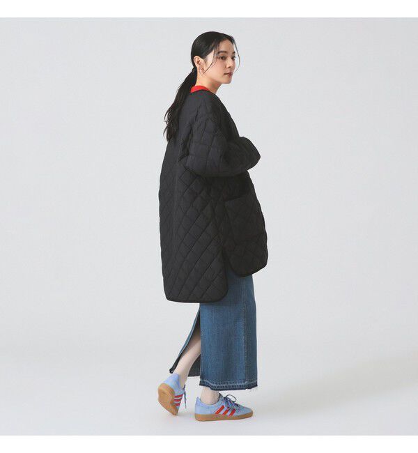 Ray BEAMS 「GYMPHLEX / キルト ダウン コート」|ダッフルコート|