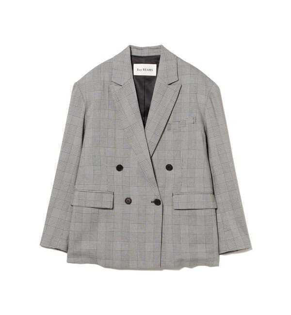 Ray BEAMS 「4ボタン W ビッグ ジャケット」|テーラードジャケット|