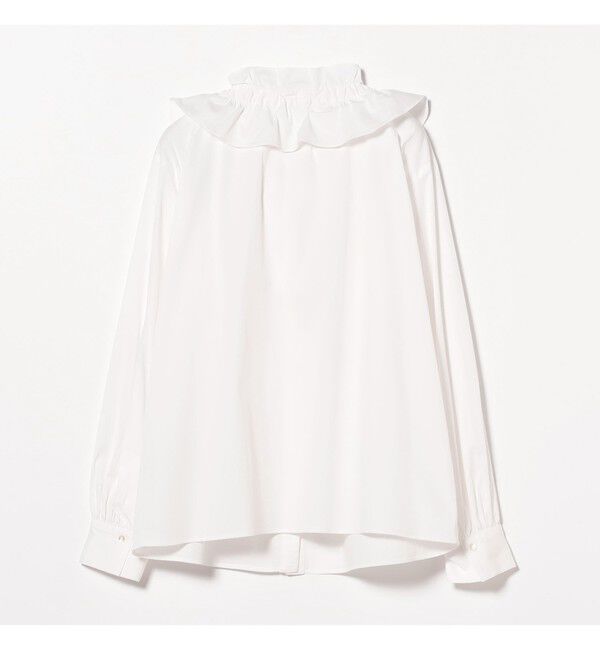 Ray BEAMS 「フリルカラー リボン ブラウス」|シャツ・ブラウス|