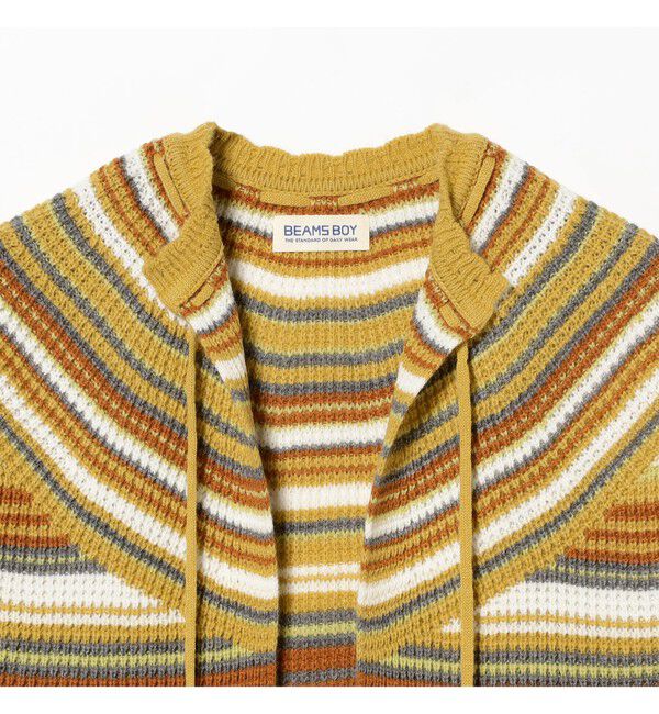 BEAMSBOY「マルチボーダー ベスト」|ベスト・ジレ|