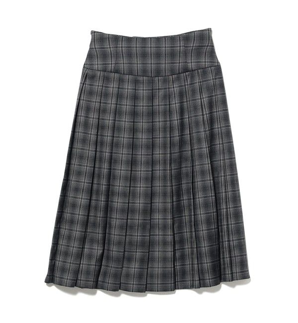 Ray BEAMS 「チェック キルト ミディスカート」|スカート|