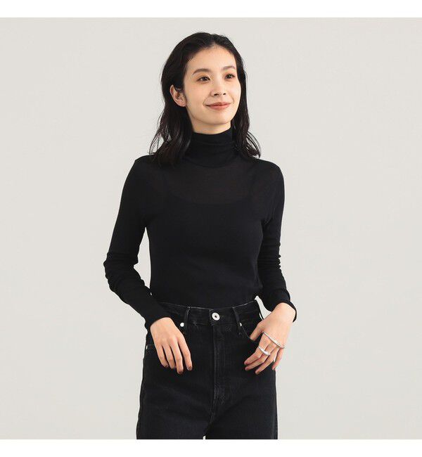 Demi-Luxe BEAMS 「フライス タートルネックプルオーバー」|Tシャツ・カットソー|