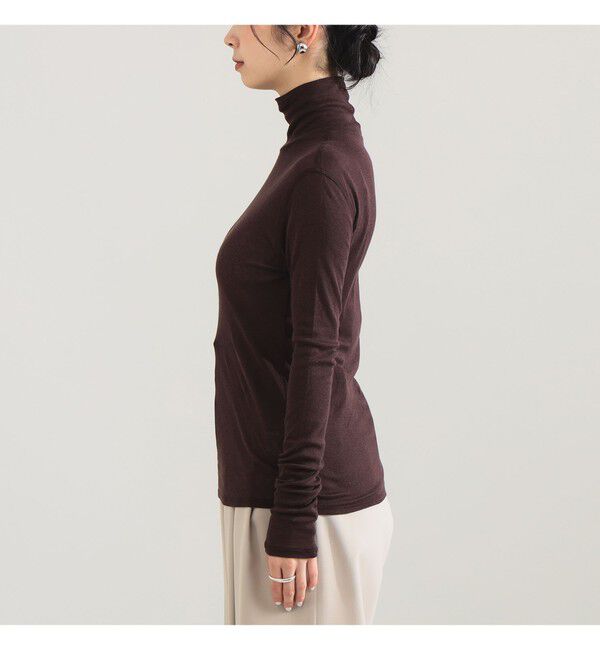 Demi-Luxe BEAMS 「フライス タートルネックプルオーバー」|Tシャツ・カットソー|