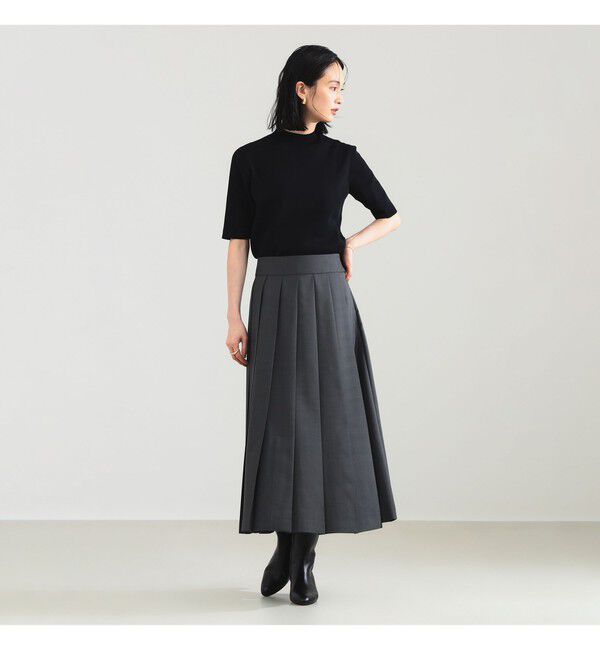 Demi-Luxe BEAMS 「アシンメトリー プリーツスカート」|スカート|