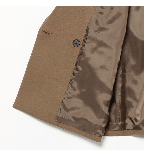 Demi-Luxe BEAMS 「ダブルクロス ロング ジャケット」|ダッフルコート|