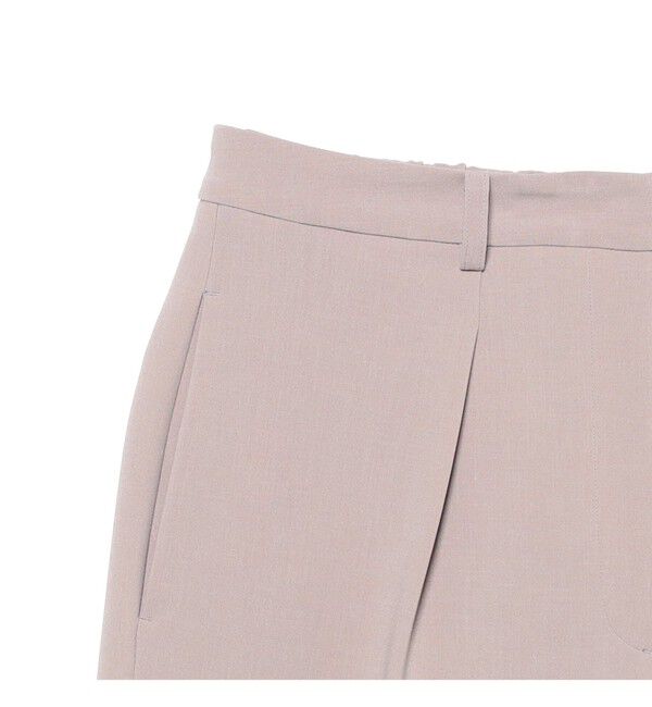 Demi-Luxe BEAMS 「ウォッシャブル ダブルクロス パンツ」|チノ|