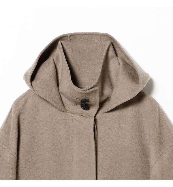 Demi-Luxe BEAMS 「リバー フーディーコート」|ダッフルコート|