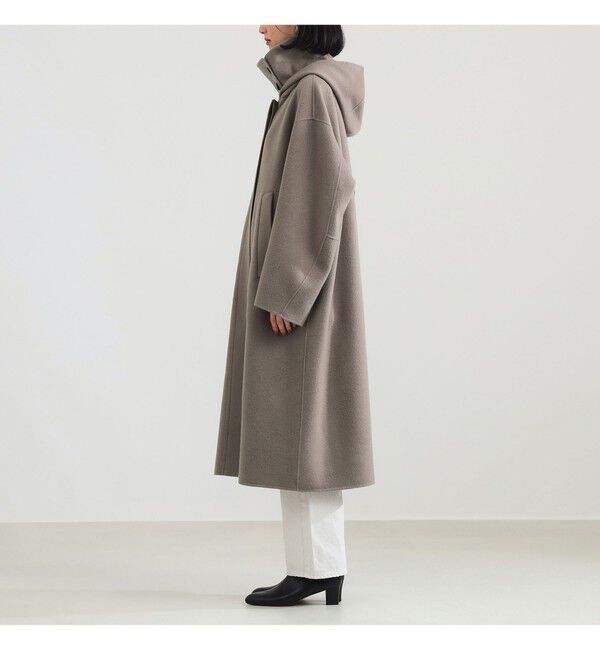 Demi-Luxe BEAMS 「リバー フーディーコート」|ダッフルコート|