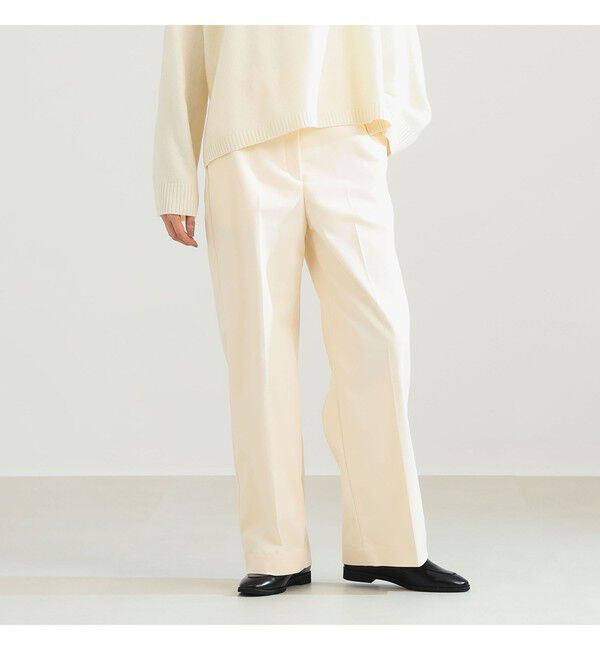 Demi-Luxe BEAMS 「ピーチツイル ストレート パンツ」|チノ|