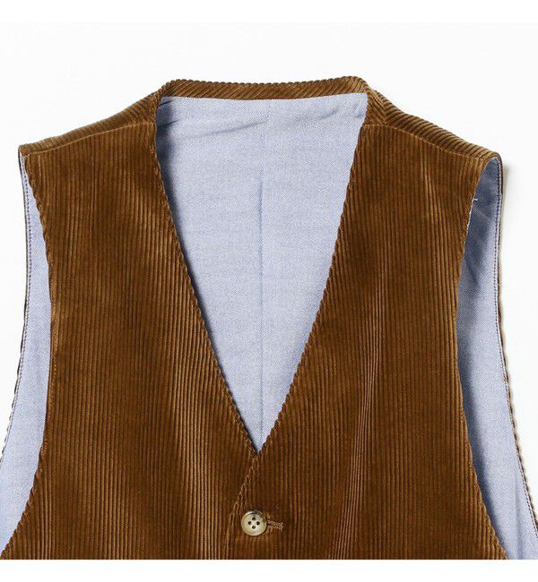 BEAMS PLUS「BEAMS PLUS / コーデュロイ ベスト」|ベスト・ジレ|