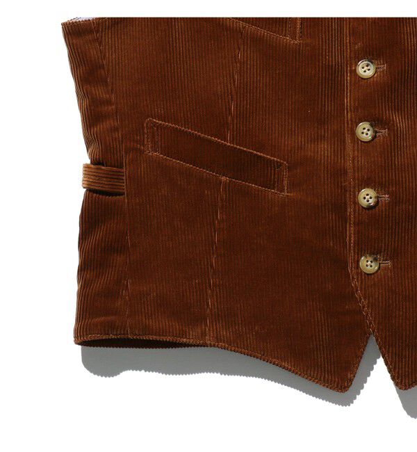 BEAMS PLUS「BEAMS PLUS / コーデュロイ ベスト」|ベスト・ジレ|