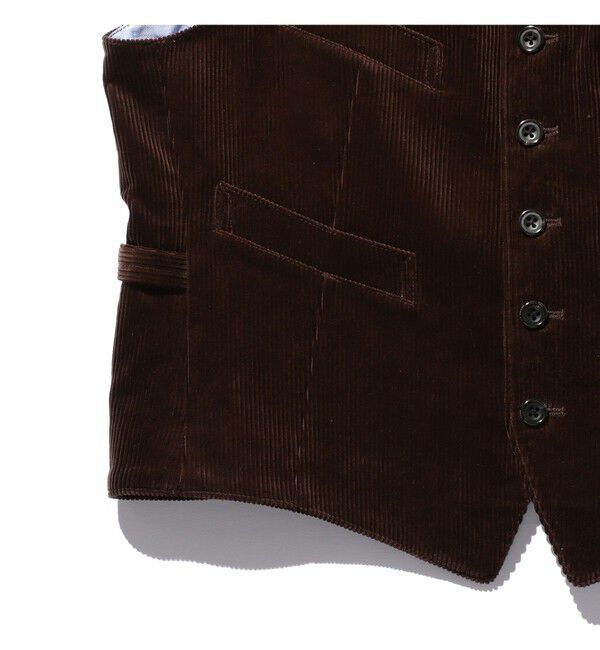 BEAMS PLUS「BEAMS PLUS / コーデュロイ ベスト」|ベスト・ジレ|