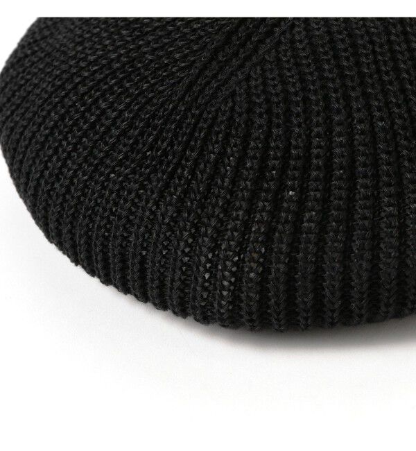 BEAMS「リネン ベレー」|キャップ・キャスケット|