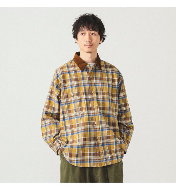 BEAMS「チェック ワークシャツ」|シャツ・ブラウス|BEIGE