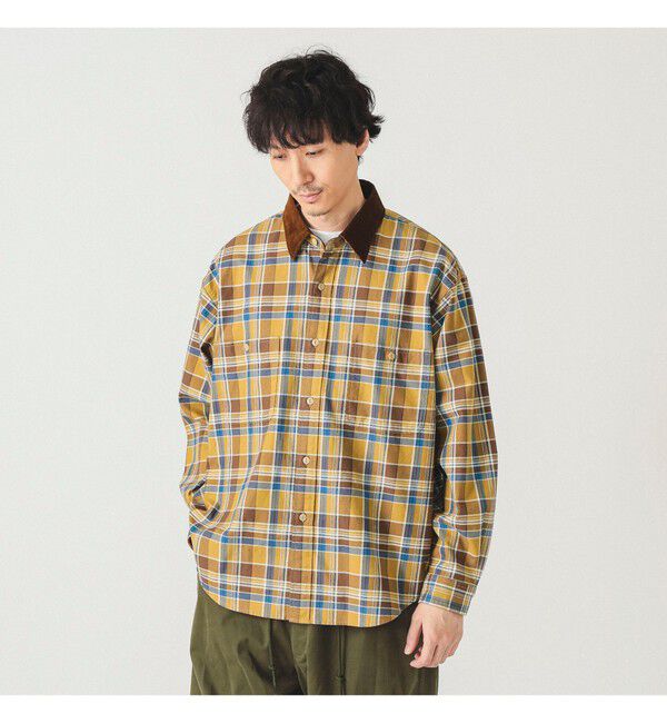 BEAMS「チェック ワークシャツ」|シャツ・ブラウス|
