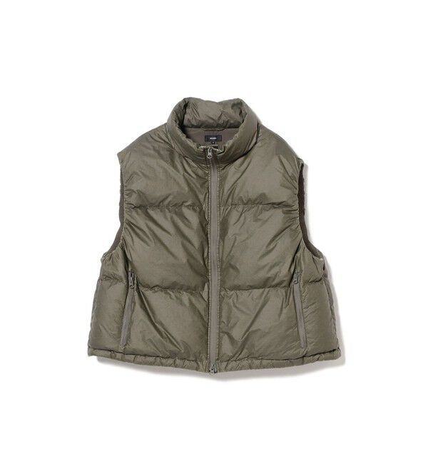 BEAMS「ワイドフィット フェード ダウンベスト」|ベスト・ジレ|