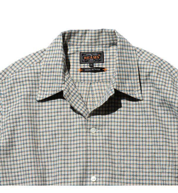 BEAMS PLUS「Open B. D. Dobby Plaid」|シャツ・ブラウス|