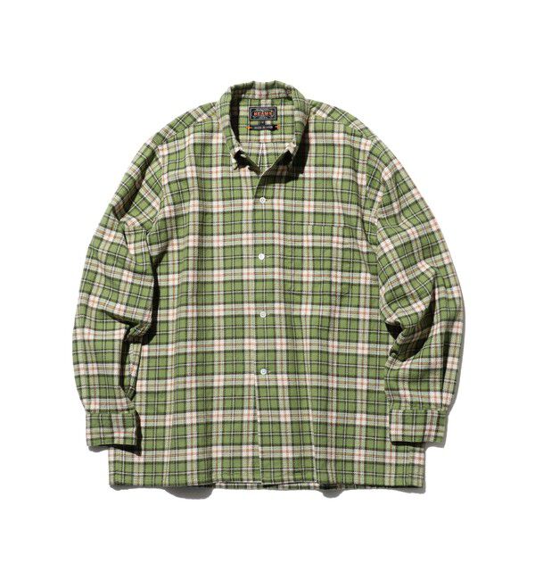 BEAMS PLUS「Open B. D. Dobby Plaid」|シャツ・ブラウス|