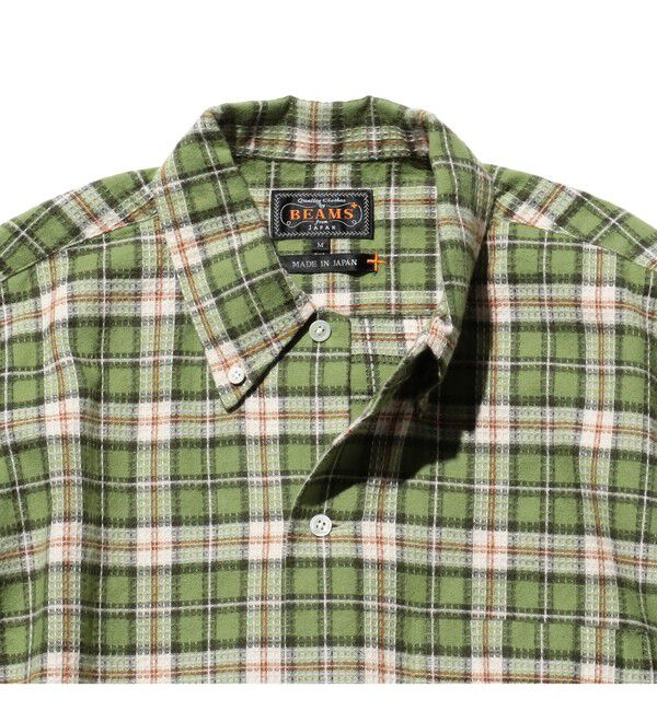 BEAMS PLUS「Open B. D. Dobby Plaid」|シャツ・ブラウス|