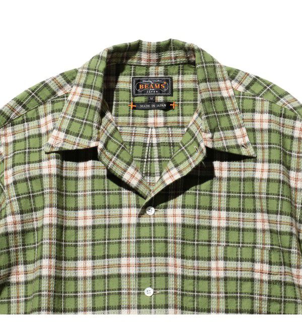 BEAMS PLUS「Open B. D. Dobby Plaid」|シャツ・ブラウス|