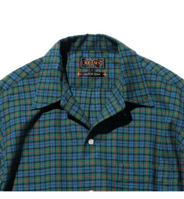 BEAMS PLUS「Open B. D. Dobby Plaid」|シャツ・ブラウス|