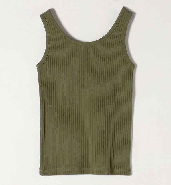 SHIPS any「SHIPS any:〈ウォッシャブル〉テレコ タンク トップ2」|タンクトップ|