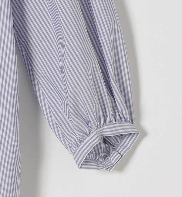 SHIPS any「SHIPS any:〈接触冷感・吸水速乾〉バック フリル ギャザー シャツワンピース」|ワンピース|