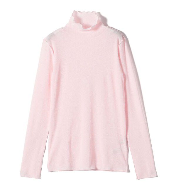 SHIPS for women「〈手洗い可能〉ドライタッチ リブ タートル」|Tシャツ・カットソー|