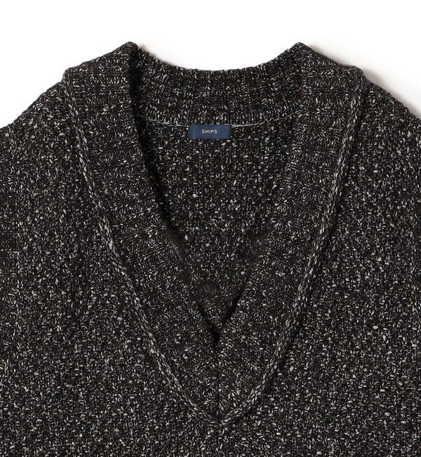 SHIPS for women「〈手洗い可能〉ツイード金ボタンニットベスト◇」|ベスト・ジレ|