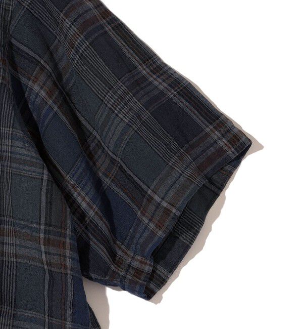 SHIPS「Southwick Gate Label: リネン ボタンダウン プルオーバーシャツ S/S」|シャツ・ブラウス|