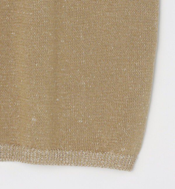SHIPS「【SHIPS別注】Rencontrant: リネン Vネック ニットベスト」|ベスト・ジレ|